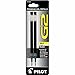 Pilot, G2 Gel Ink Refills, Bold Point 1 mm, Black, Pack of 2