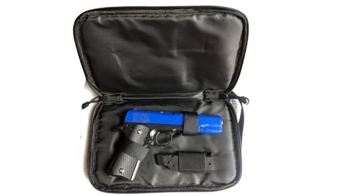 Airsoft BB HA/G Series Pistol Gun Bag Supplied Magazine BB accessories Plus High Grade 1000 0.12G Yellow 6MM BBs Full Set With Airsoft Gun Pistol Storage Case/Bag