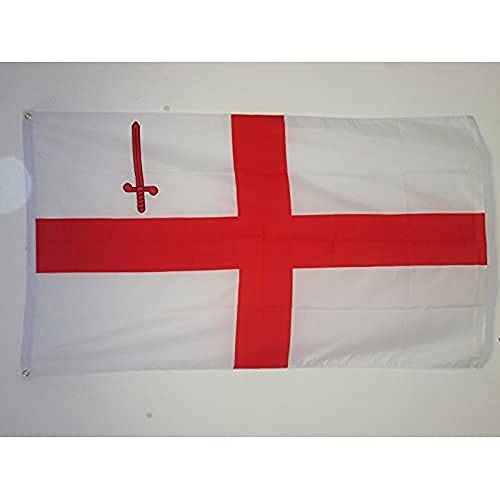 AZ FLAG - Flagge London - 150x90 cm - London Fahne 100{d06ed9a5f9177d6f12477b016e9bbf5d3e680363a2c41614d8e315727b50c9d2} Polyester mit Messing-Ösen - 110g AZ FLAG - Flagge London - 150x90 cm - London Fahne 100{d06ed9a5f9177d6f12477b016e9bbf5d3e680363a2c41614d8e315727b50c9d2} Polyester mit Messing-Ösen - 110g