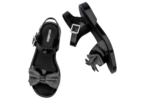 Image of mini melissa Mar Girls Sandals - Bubble Jelly Sandal, Summer Sandals for Girls, Adjustable Ankle Strap, Kids Jelly Shoes