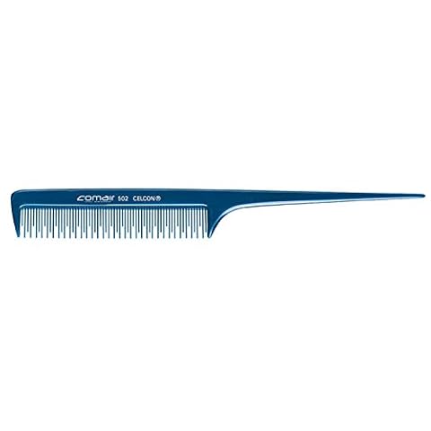 Comair Blue Profi-Line 502 Stielkamm z Toupierzahnung, 1 sztuka