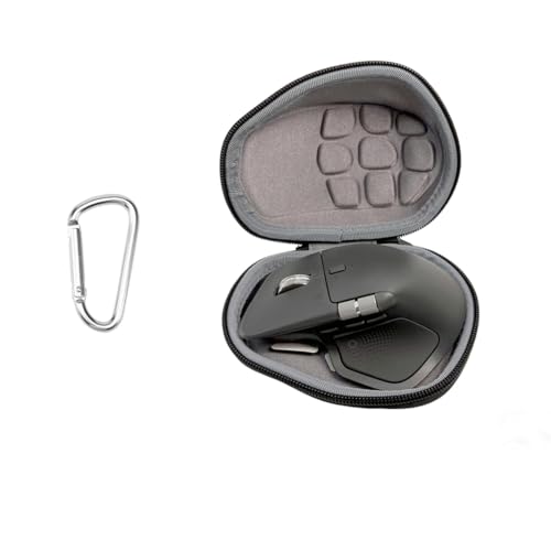 Portátil Bolsa de Almacenamiento para Logitech MX Master 4/3S Ratón Inalámbrico Duro Viaje Estuche de la Gota y a Prueba de Polvo a Prueba de Caja de Protección