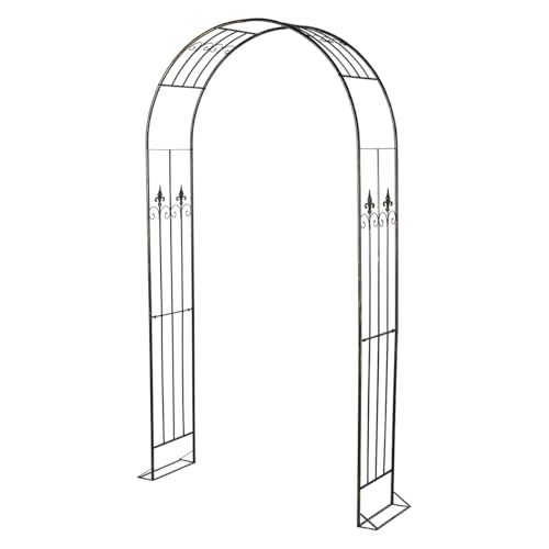 東京堂(Tokyodo) 資材 アイアンアーチ ゴールドブラッシュ W138×D38×H232cm 1入 GB001007-zzz