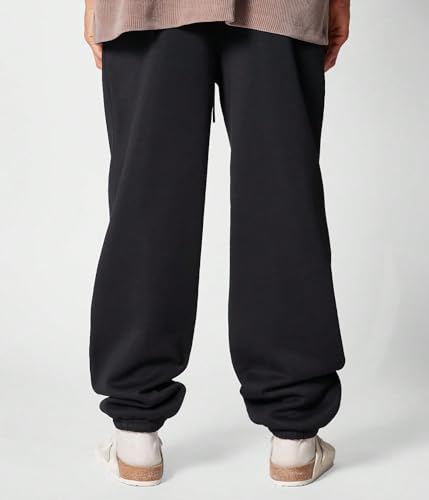 Image of dockstreet Baggy Joggers /Loose fit,High Waist Casual Lowers /Casual, Long Length Extra Baggy fit Lower in Cotton for Men