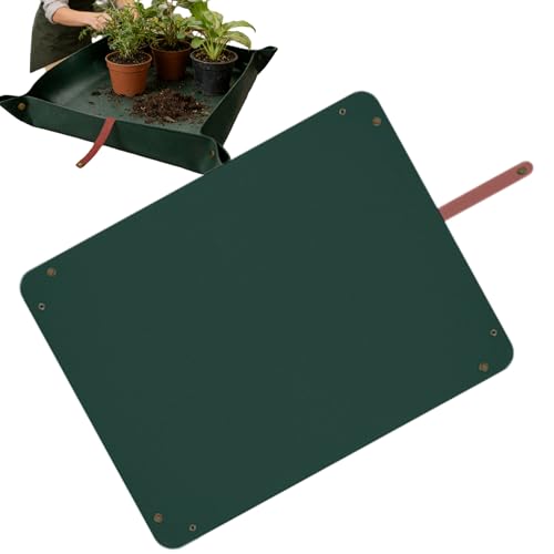 Tapis de rempotage imperméable bâche de plantation pliable 99 cm