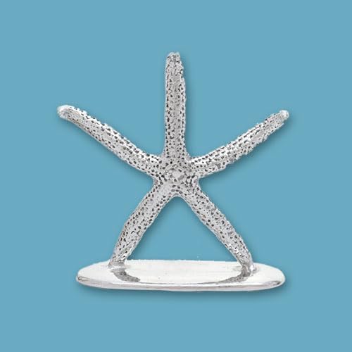 Basic Spirit Thin Starfish Ring Holder Home Decor Engagement Wedding Birthday Gifts for Women Mother Girlfriend, RGH-67