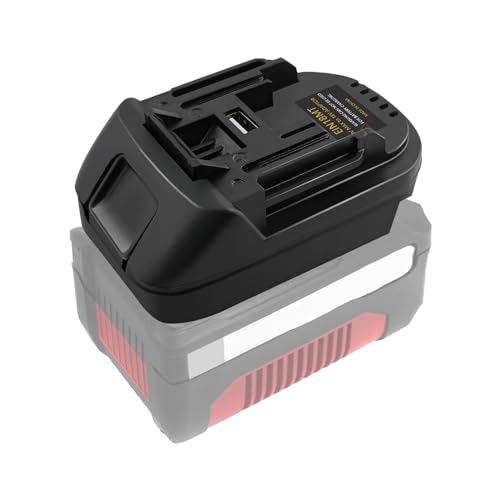 TPDL EIN18MT Adapter für für Einhell 18V Akku auf für Makita 18V Li-ion Elektrowerkzeug Passend für Power X-Change Plus Akku zu BL1850 BL1840 BL1830 BL1820 BL1815N Akku(Keine Akku)