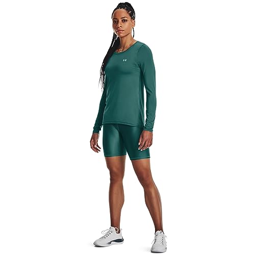 Image of Under Armour Women's Polyester Solid HG Armour Long Sleeve | 1328966-001