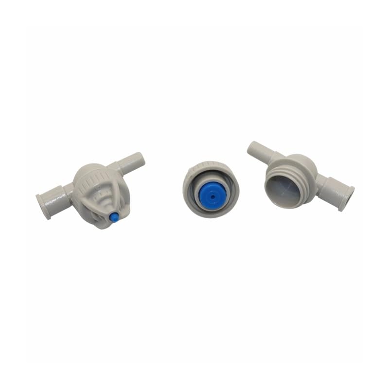 100 Uds válvula de prevención de fugas accesorios de boquilla de Micro riego conector de manguera de riego por goteo de invernadero agrícola