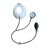 10PCS 漏斗胸バキュームベル、漏斗胸装具ブレース、漏斗胸ブレース圧力ゲージによる漏斗胸の物理的補正(M)