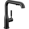 Delta faucet almari pull out kitchen faucet black kitchen faucets with pull out sprayer kitchen sink faucet faucet for kitchen sink with magnetic docking matte black 16943 bl dst  urban country home decor