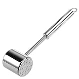  Homemaxs Fleischklopfer Doppelseitig Fleischklopfer-Tool 304 Edelstahl Spülmaschinenfest