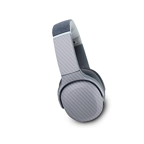 Image of MightySkins Carbon Fiber Skin Compatible with Skullcandy Crusher Evo Wireless - Solid Gray | Protective, Durable Textured Carbon Fiber Finish | Easy to Apply | Made in The USA