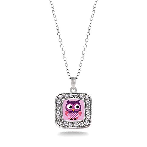 Inspired Silver - Cute Owl - Silver Necklace for Women