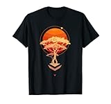 Seven Chakra Gemstone Tree Life Pendant of Good Luck T-Shirt