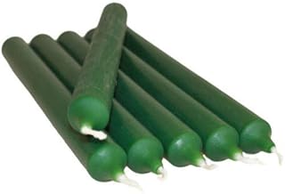 Pack of 10 Colourful Non DRIP Dinner Candles for Less Price - AVILABLE in Purple, Green,Blue,Pink, Orange,White and RED (Purple)