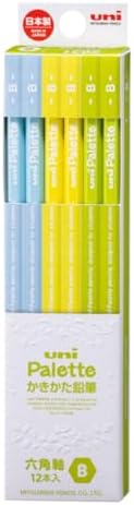 三菱鉛筆 かきかた鉛筆 ユニパレット B カラーエフェクト ひらめきサプリ 1ダース K5631B