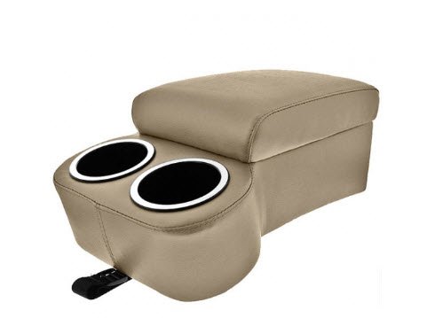Portavasos para asiento trasero Tesla Model S tan miniatura 3