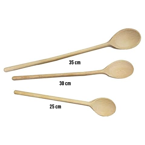Fackelmann Cuillères en Bois Lot de 3 Cover