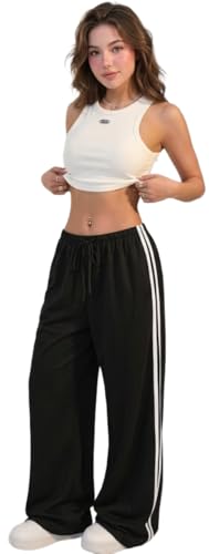 Image of Irana Women Lower Track Pants for Women Cotton Joggers High Waist Stretchable Gym Wear Lounge Pants Ladies Sports Trousers Workout Bottom Wear Casual Running Pants Night Wear Pyjama Lowers