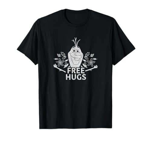 Disney Frozen 2 Olaf Free Hugs Foliage Poster T-Shirt