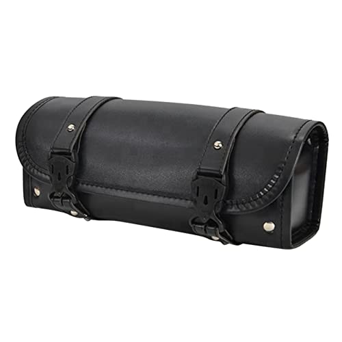 Sacoche de selle pour moto vintage Gatuida en cuir résistant