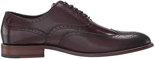 Stacy Adams Men's Dunbar-Wingtip Oxford, Burgundy, 9.5 M US | Image 5