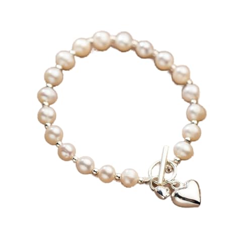 Bracelet en argent 925 et perles d'eau douce fines à porter au quotidien comme au mariage