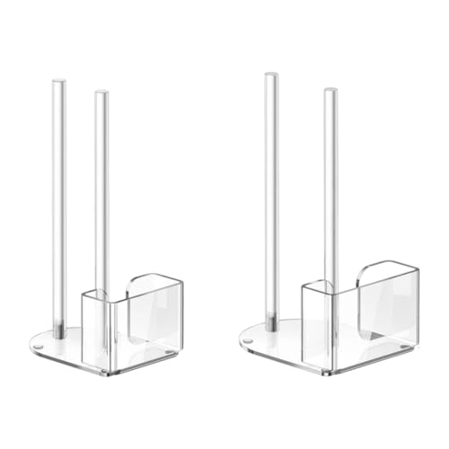 Support en acrylique pour couvercles Mason : rangement de comptoir transparent