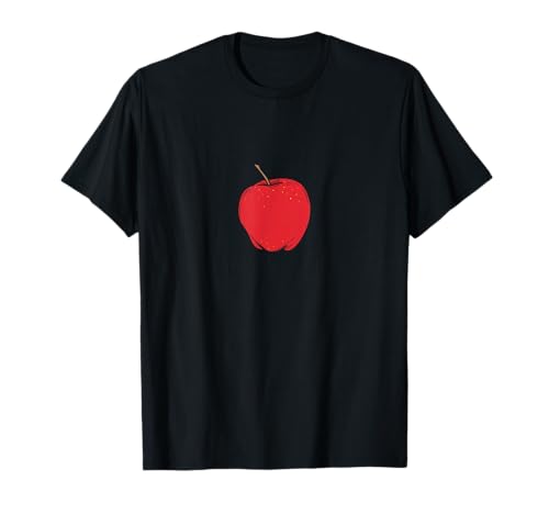 Fruta Crujiente de Manzana Roja Camiseta