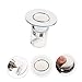 FIXOSHEE Basin Drain Plug Sturdy Copper Core Press-type Stopper No-tool Installation