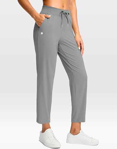 Image of G Gradual Petite Pants for Women 24 inch /26 inch Ankle Pants with 2 Pockets