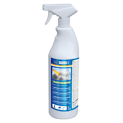 Sadira Limpiador de Moho 750 ml para Embarcaciones. Elimina Manchas de Humedad en: Gelcoat, Fibra De Vidrio, Toldos, Skai y Vinilos. Spray Náutico Quitamanchas De Acción Rápida y Potente