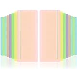 16 Pieces Guided Reading Highlight Strips Colored Overlays Bookmark Reading Tracking Rulers with Line for...