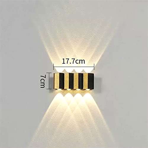 Aplique de pared LED para iluminar el porche exterior y pasillos del hogar 3