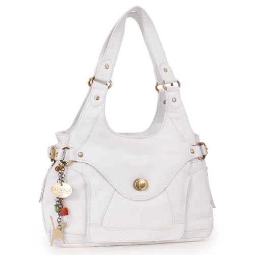 Sac porté épaule femme cuir Roxanna aux finitions soignées
