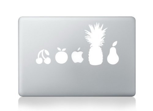 Adhesivo para MacBook de 13 pulgadas, diseño de cóctel de fruta para portátil Apple
