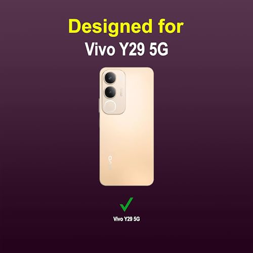 Image of amazon basics Back Case Cover for Vivo Y29 5G | Compatible for Vivo Y29 5G Back Case Cover | Liquid Silicon Magic with Camera Protection | Lavender