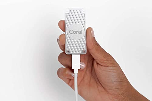 Google Coral Coprocesador Acelerador USB Edge TPU ML para Raspberry Pi y Otros Ordenadores...