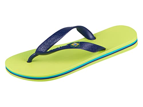 Ipanema CLAS Brasil II Kids, Separador de Dedos Hombre, Verde, Azul, 38 EU