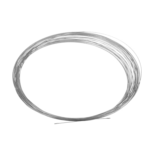 Cuerda de alambre de acero inoxidable 304 uxcell de 0.6 mm 7x7 para barandillas