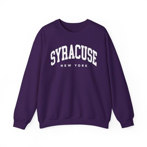 Syracuse New York Adult Unisex Crewneck Sweatshirt