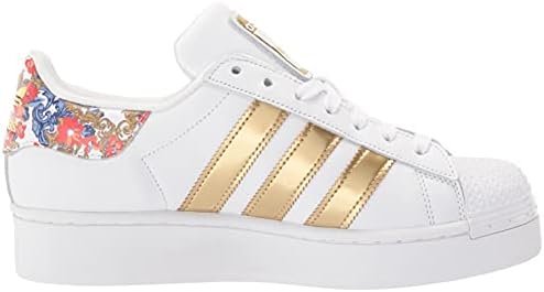 adidas Originals womens Superstar Bold White/White/Supplier Colour 6 | Image 5