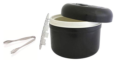 SET Eiswürfelbehälter handliche 2,5 l anthrazit vollisolierte Profiausführung