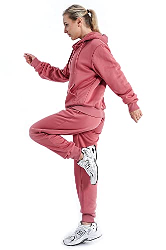Image of TanBridge 2 Piece Outfits Women's Velour Sweatsuits Long Sleeve Zip Up Hoodie Sweatpants Tracksuits for Women