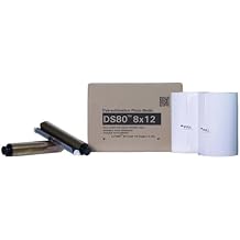 DNP DS80 8x12 Dyesub Printer Media Kit, 220 Glossy Prints