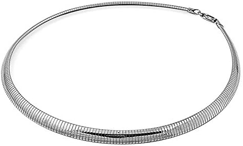 Sterling Silver Omega Chain 10mm Solid 