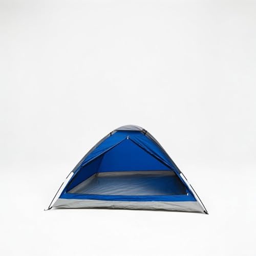 Image of 3 Person Camping Tent | Water Resistant |UV Protection|Wind Ready |Portable | ET1103 | Navy Blue