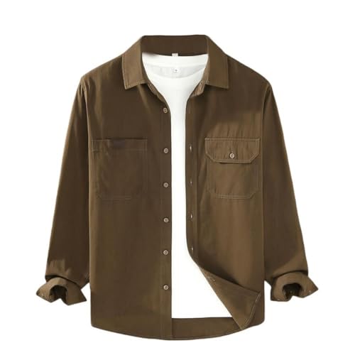Chemise de travail décontractée look vintage pour le printemps