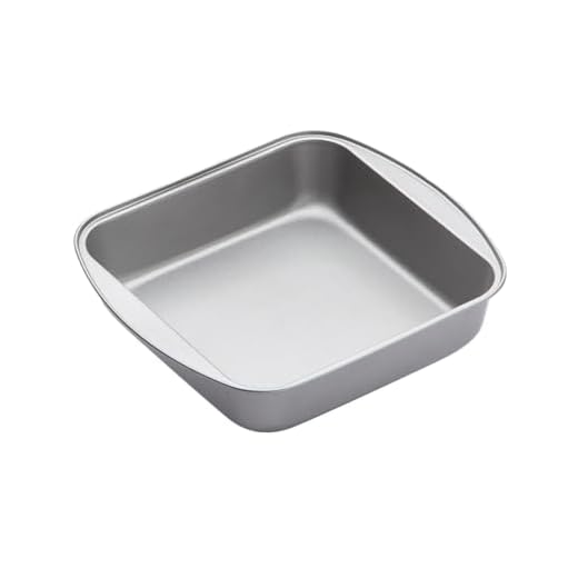 KitchenCraft Ovenschaal, Braadslede, 20 x 5 Centimeter, Antiaanbaklaag, Gelegeerd Staal - Grijs